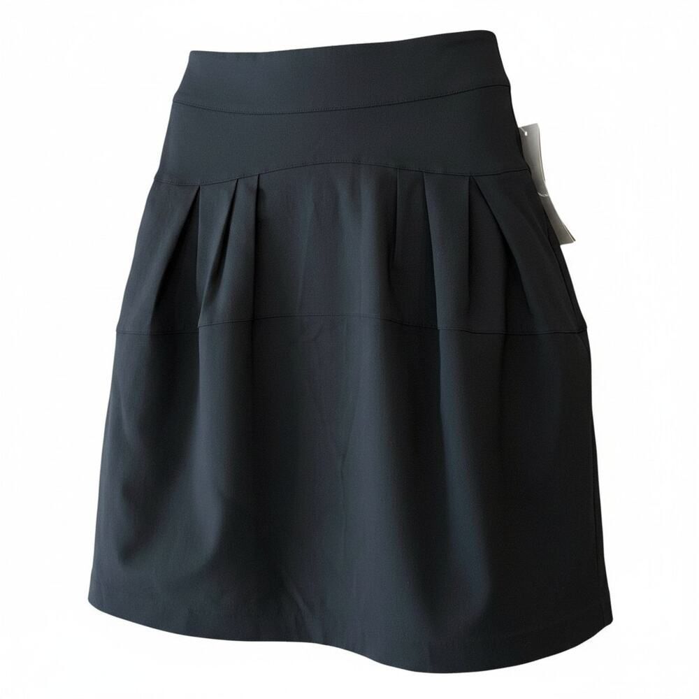 Tierra + Tutu Mini Skirt Black Puff Short Solid Juniors 4 NWT